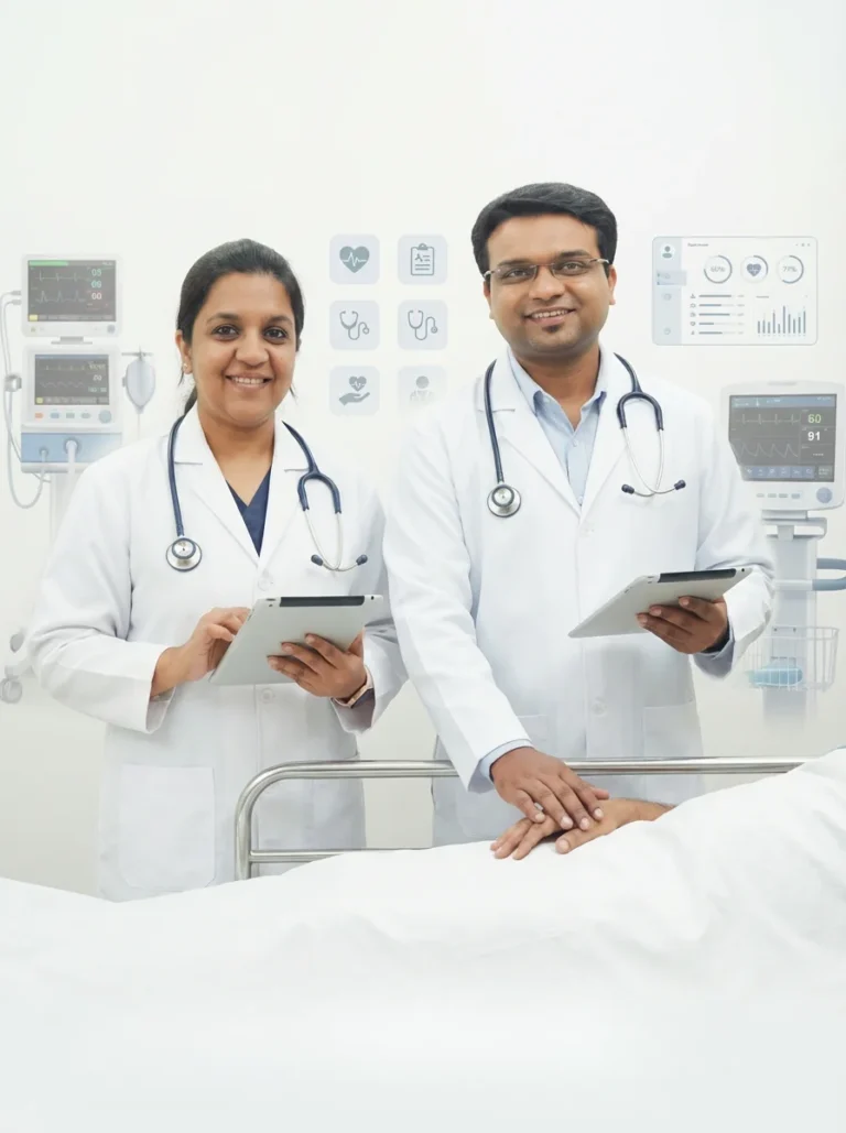 Critical care specialist-Dr Kush jariwala & Dr Pooja Adiwala
